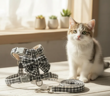 Hermoso arnés para gatos o perros pequeños