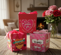 Pack de  3 cajas de regalo 10x10x10