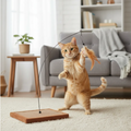 Rascador interactivo para gatos
