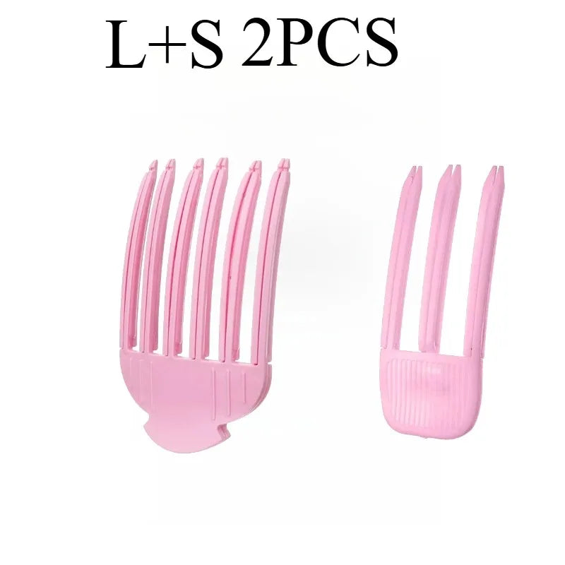 Peine esponjosa flequillo rizado Clips raíces del cabello voluminizador pinzas para el cabello mujeres rizador Clips de forma fija rodillo de pelo de moda