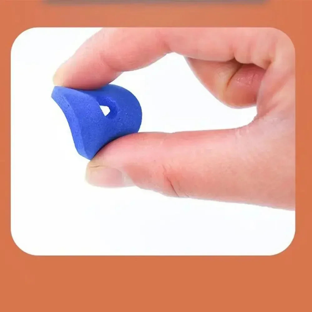 Mini lanzador de disco volador de zanahoria, pistola de juguete Eva, batalla al aire libre, deportes para varias personas, pistola de balas suaves, pistola de platillo volador de zanahoria de seguridad