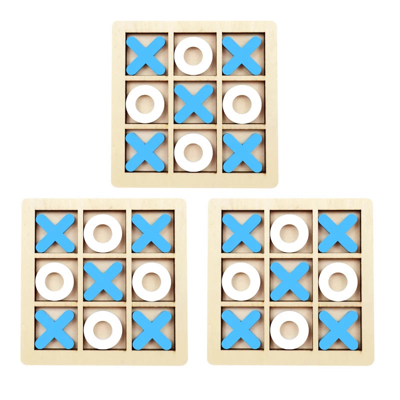 Juego de juego Montessori, juguete de madera, Mini rompecabezas de interacción de ajedrez, entrenamiento del cerebro, juguetes educativos para edades tempranas