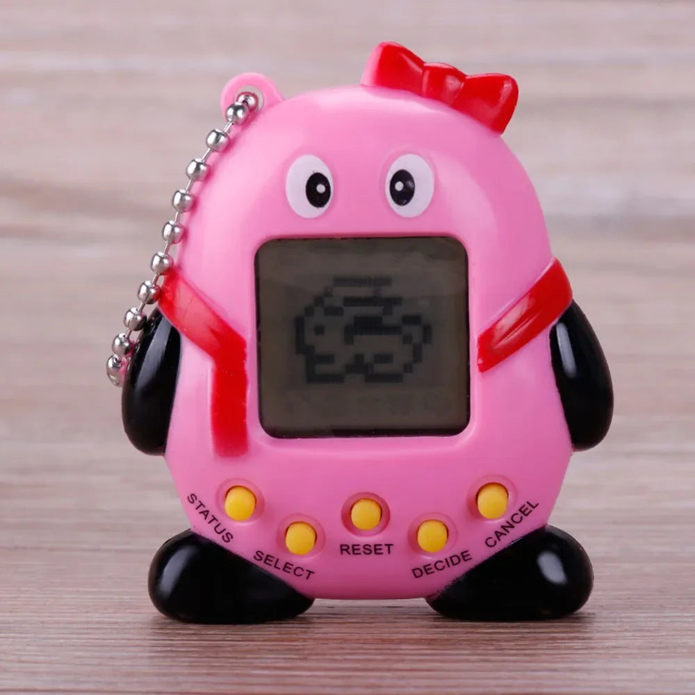 Pinguín creativo de Color aleatorio, Tamagotchi nostálgico de los años 90,