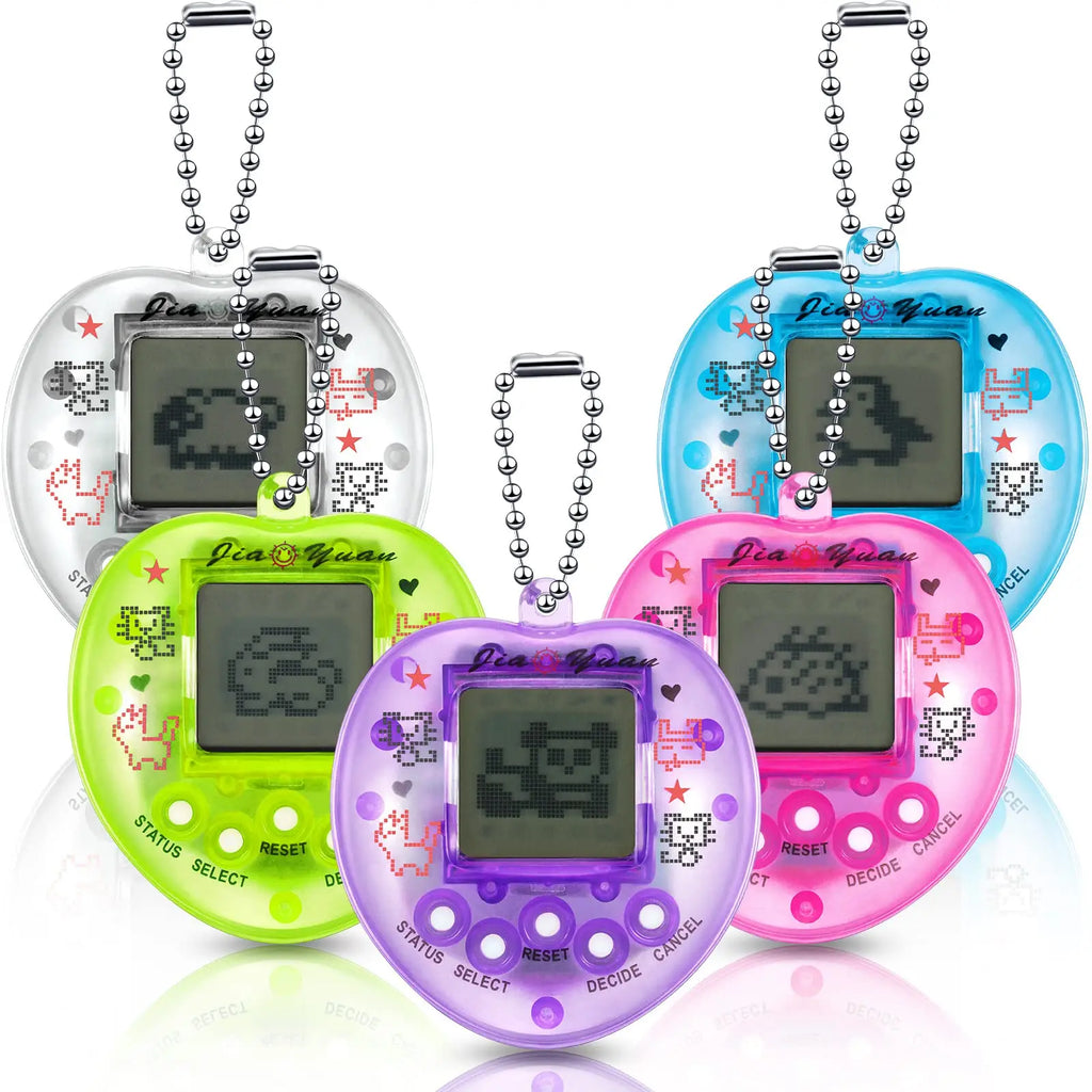 Juego de Mascotas Electrónicas para Niños, Tamagotchi, Consola de Juegos Portátil.