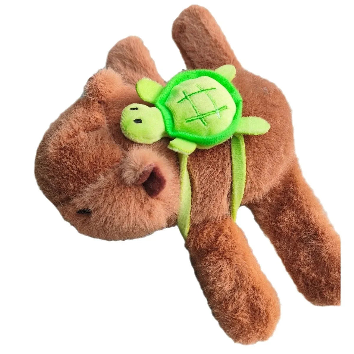 Pulsera de felpa de zorro capibara, juguete de muñeca animal suave, lindo regalo de Navidad para niños