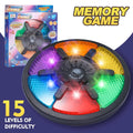 Máquina de juego de memoria, juego de memoria electrónico portátil con rompecabezas de luz y sonido, juguetes interactivos creativos, entrenamiento de memoria