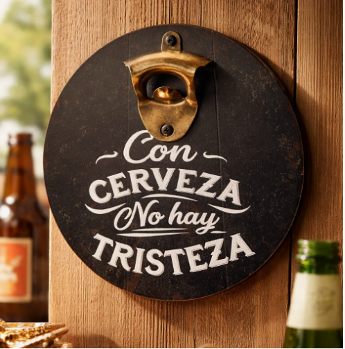 Destapador de botellas de pared