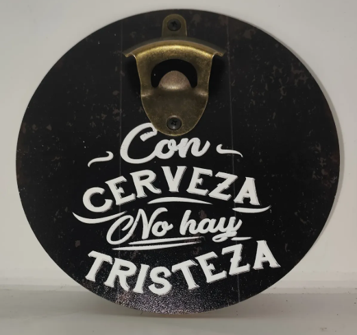 Destapador de botellas de pared