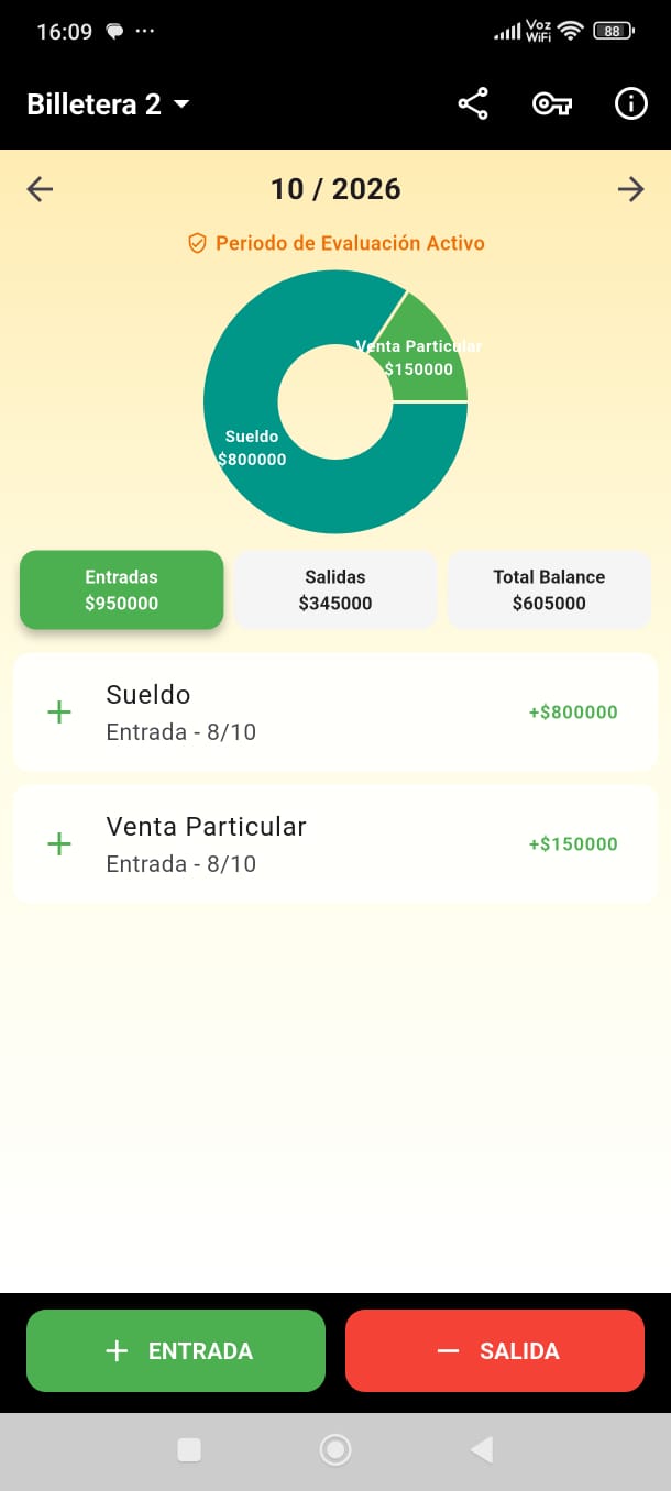 e-wallet (Control de gastos)