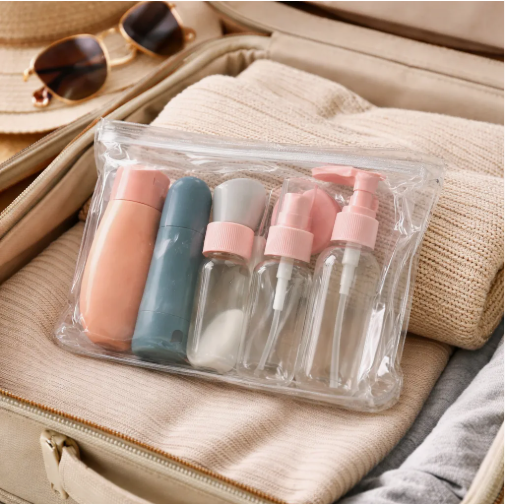 Hermosos y prácticos frascos de viaje